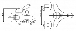 Cezares Смеситель ELITE-PBVM-02-Nc на борт ванны – фотография-4